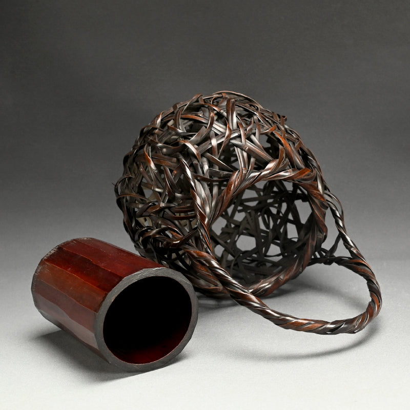 Bamboo Basket ー竹雲斎 “花籃”