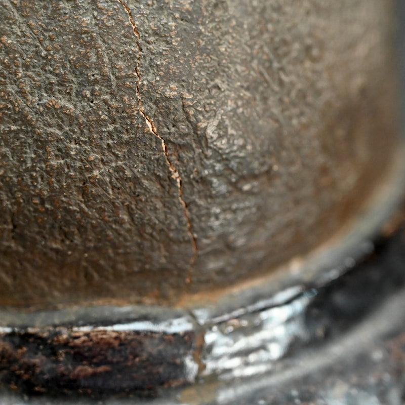 Edo p. Figurine by Ninnami Dohachi, Tanuki dressed as Priest