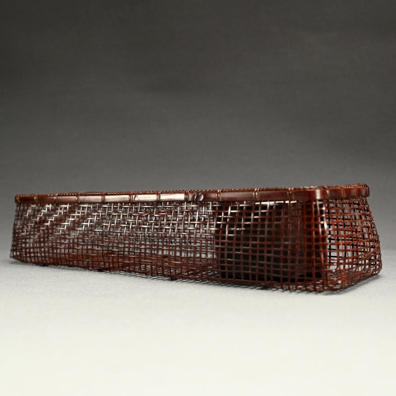 Japanese Bamboo Basket ー末村 笙文 “文筥花盛"