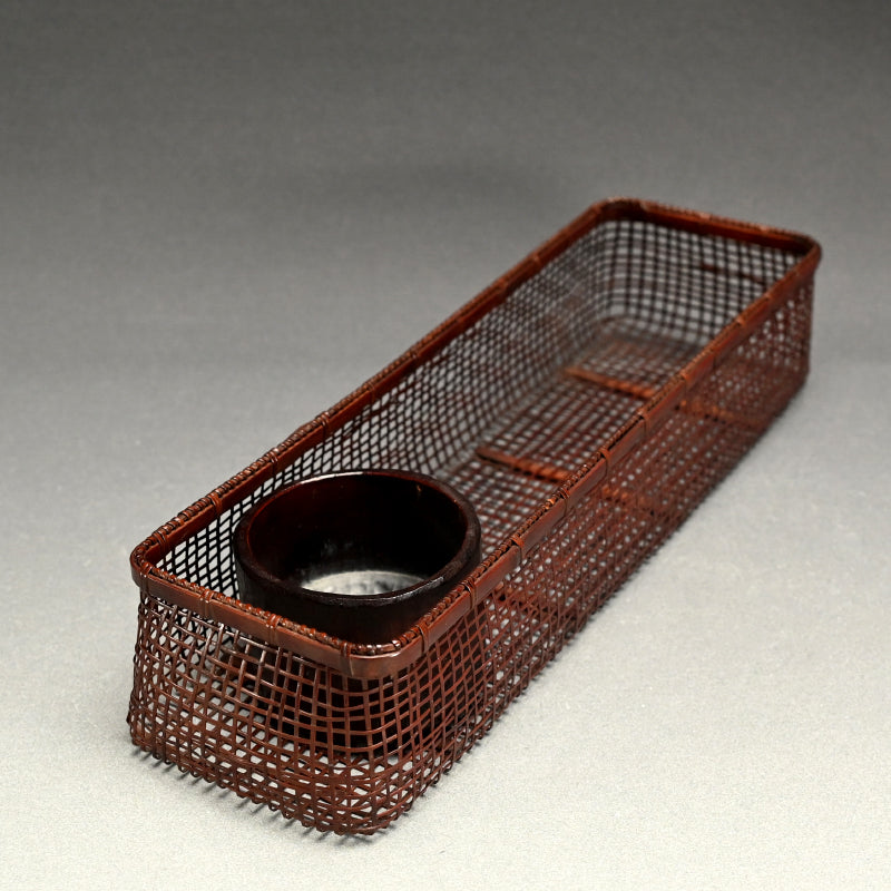 Japanese Bamboo Basket ー末村 笙文 “文筥花盛"