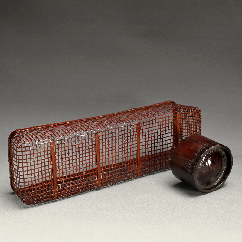 Japanese Bamboo Basket ー末村 笙文 “文筥花盛"