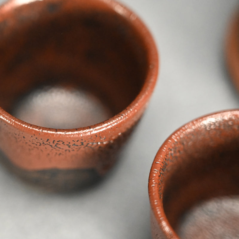 19th c. Karatsu Sake Set