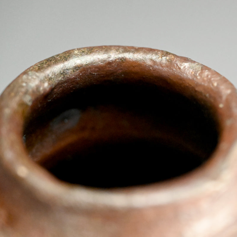 Nanban-Chimaki Vase, Chinese Yuan Dynasty Xuanzhou Hanbei