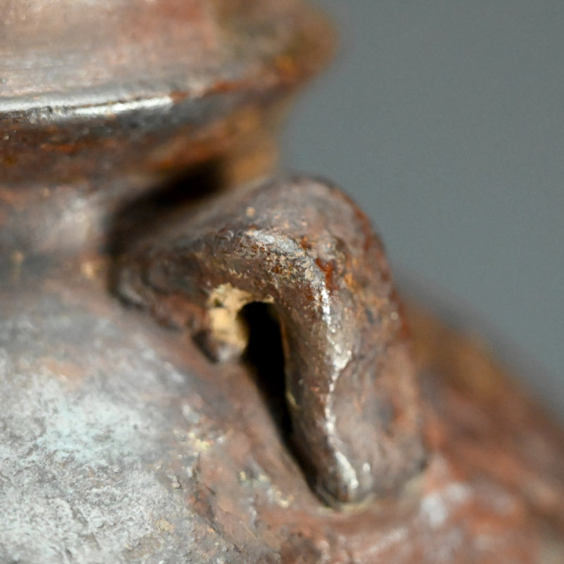 Nanban-Chimaki Vase, Chinese Yuan Dynasty Xuanzhou Hanbei