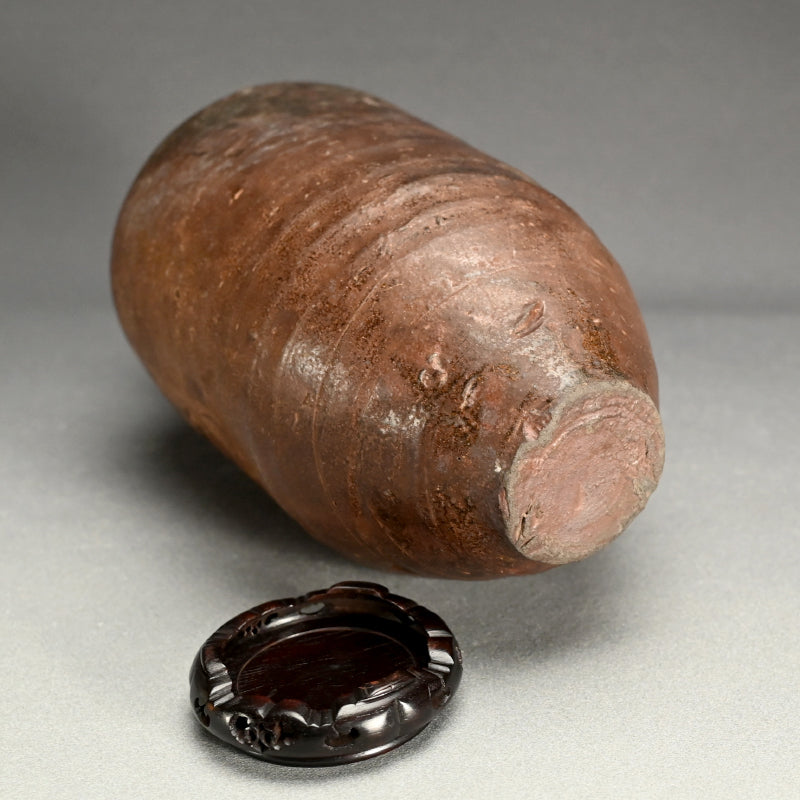 Nanban-Chimaki Vase, Chinese Yuan Dynasty Xuanzhou Hanbei