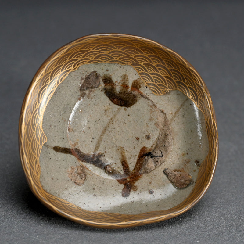 Momoyama to Early Edo p. Karatsu Kintsugi Plate Set
