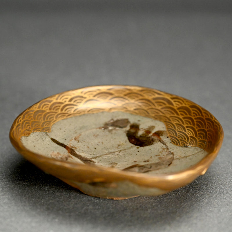 Momoyama to Early Edo p. Karatsu Kintsugi Plate Set