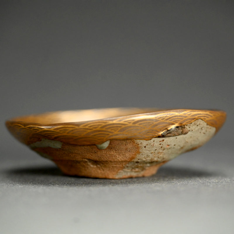 Momoyama to Early Edo p. Karatsu Kintsugi Plate Set