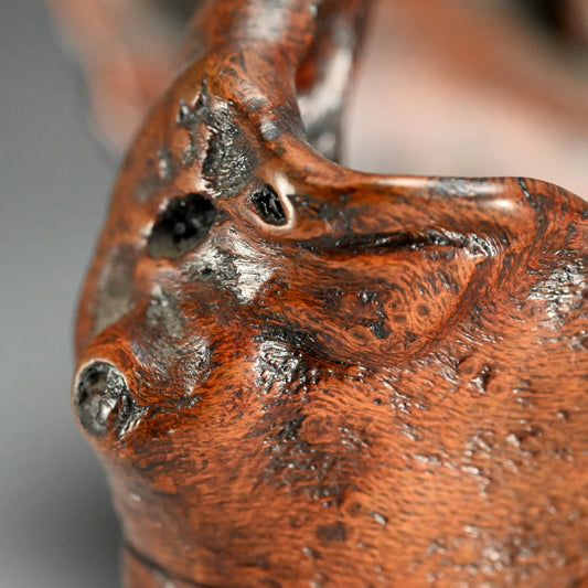 Large Natural Root Wood Basket