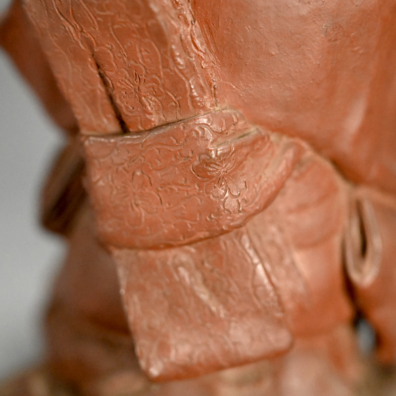 Maiko, Meiji period Ceramic Saikumono Figurine, Signed