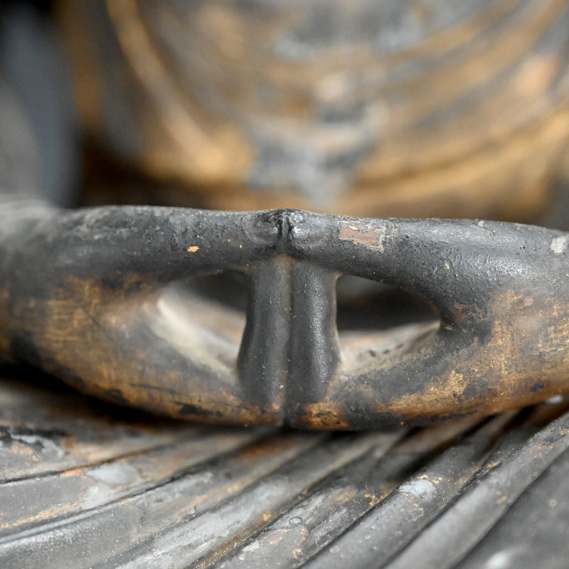 Large Edo period Carved Buddhist Image, Amida ー阿弥陀仏