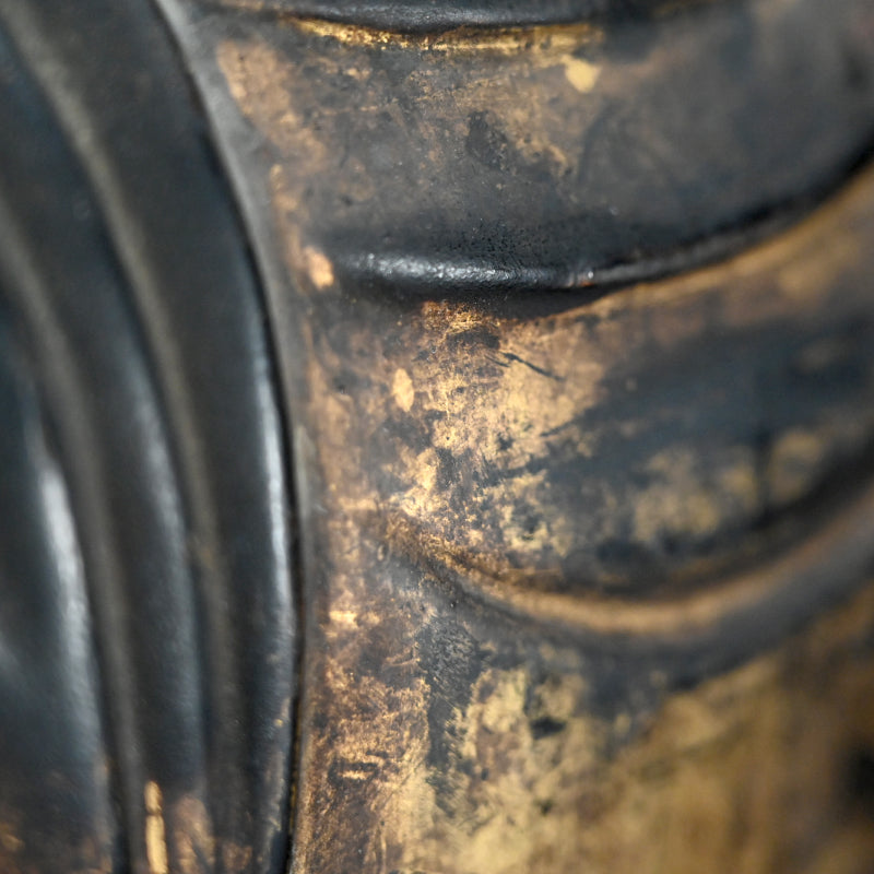 Large Edo period Carved Buddhist Image, Amida ー阿弥陀仏