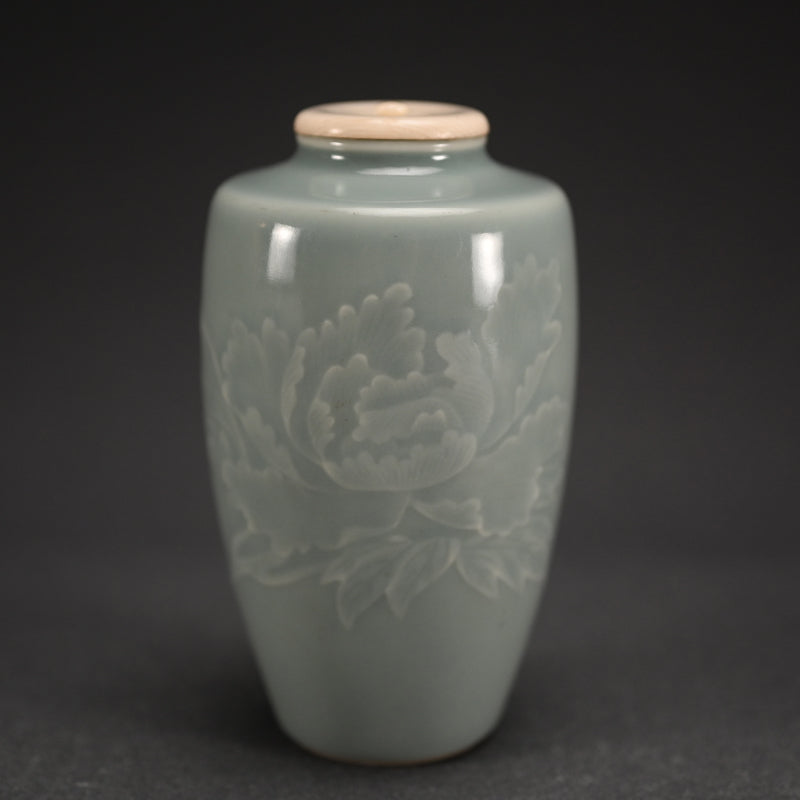Porcelain Chaire Tea Container ー清風 与平