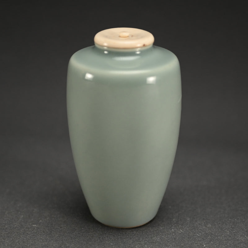 Porcelain Chaire Tea Container ー清風 与平