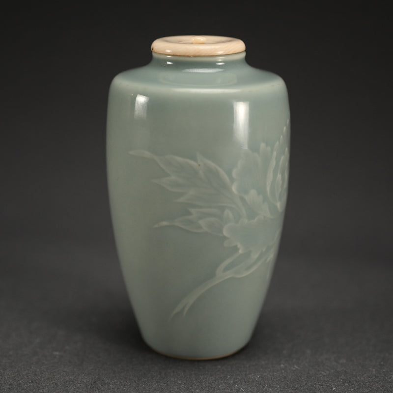 Porcelain Chaire Tea Container ー清風 与平