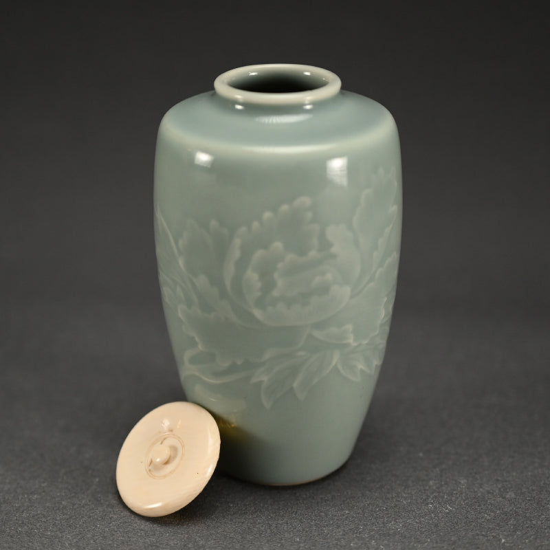 Porcelain Chaire Tea Container ー清風 与平