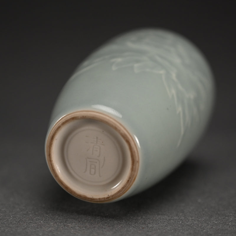 Porcelain Chaire Tea Container ー清風 与平