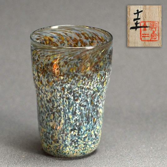 Hand Blown Glass Cup ー奥島 圭二 “玻璃タンブラー”