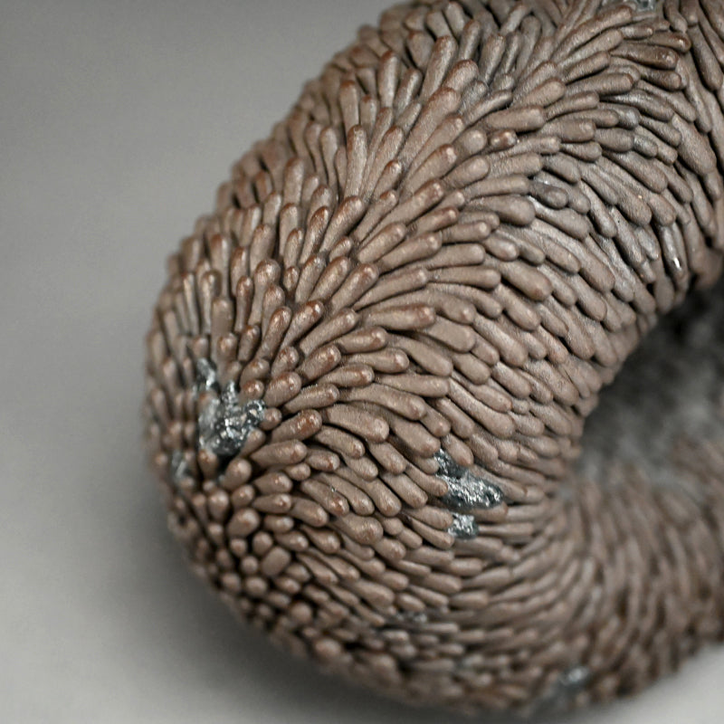 Enigmatic Ring Ceramic Sculpture ータカハシ アオイ “房房 -循環”