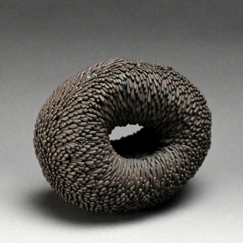 Enigmatic Ring Ceramic Sculpture ータカハシ アオイ “房房 -循環”