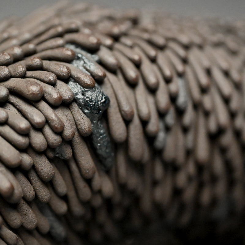 Enigmatic Ring Ceramic Sculpture ータカハシ アオイ “房房 -循環”