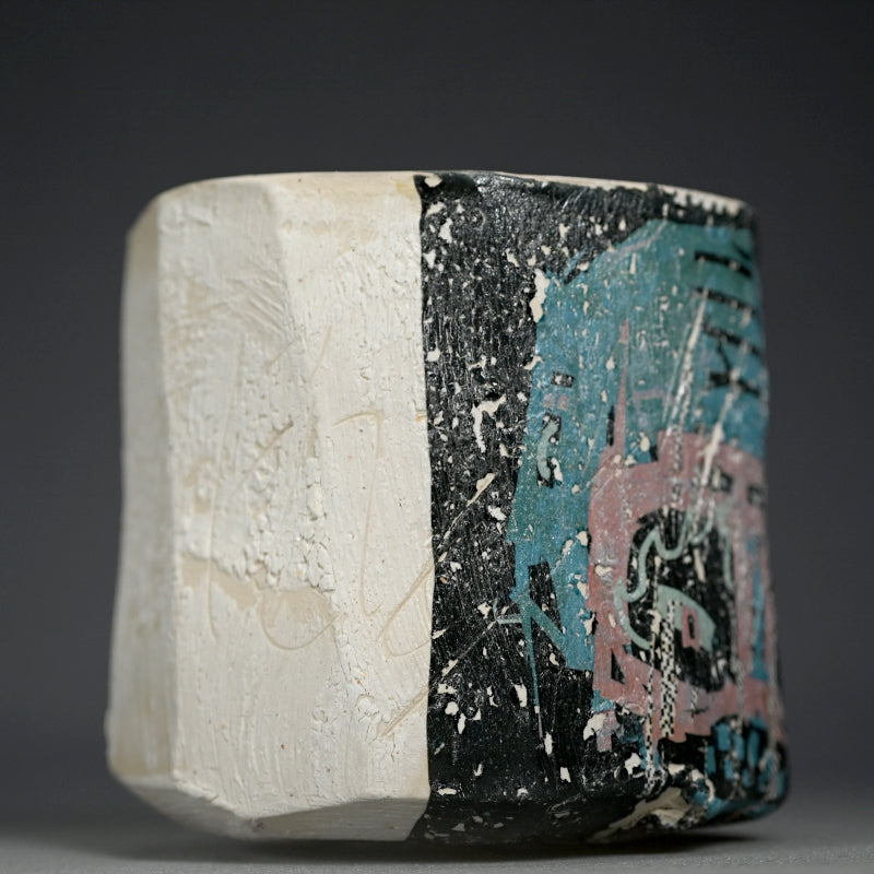 Contemporary Chawan Tea Bowl ー伊勢崎 陽太郎 “xcopy面取り茶碗”