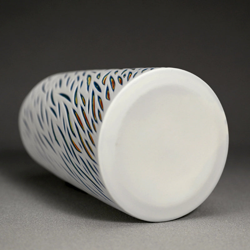 Ceramic Vase ー北川 和樹 “重色目 花器 多色重”