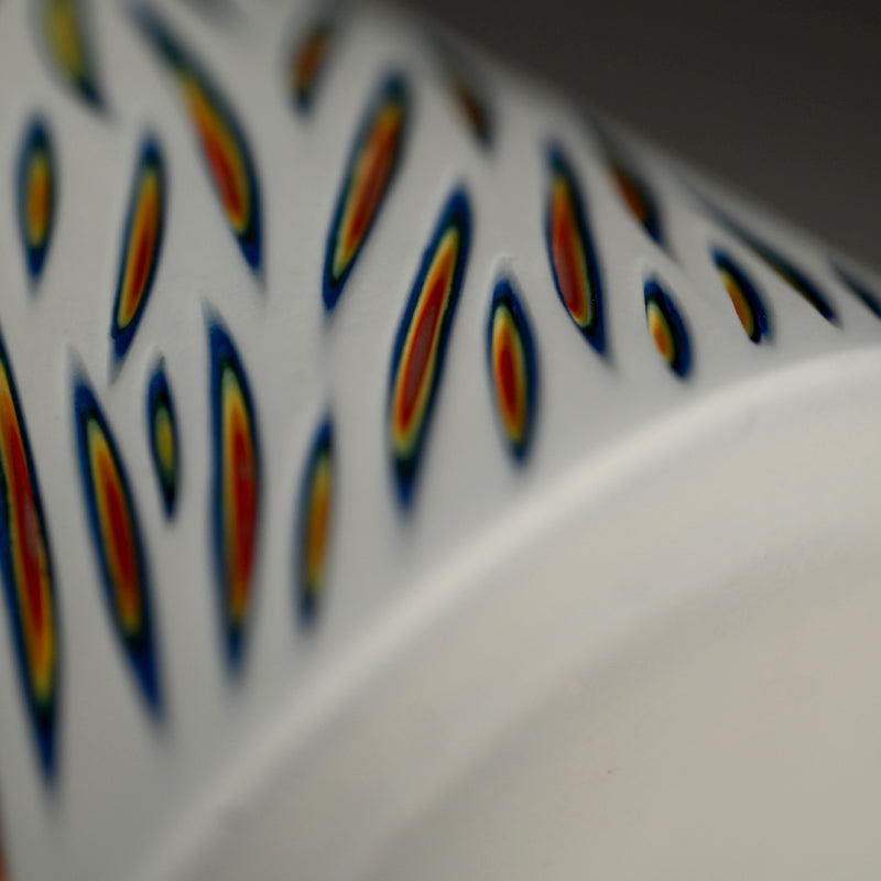 Ceramic Vase ー北川 和樹 “重色目 花器 多色重”