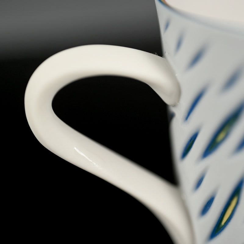 A pair of Coffee Cups ー北川 和樹 “重色目 コーヒー碗 多色重”