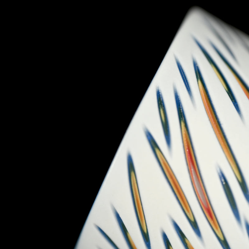 A pair of Guinomi Cups ー北川 和樹 “重色目 ぐい吞み 多色重”