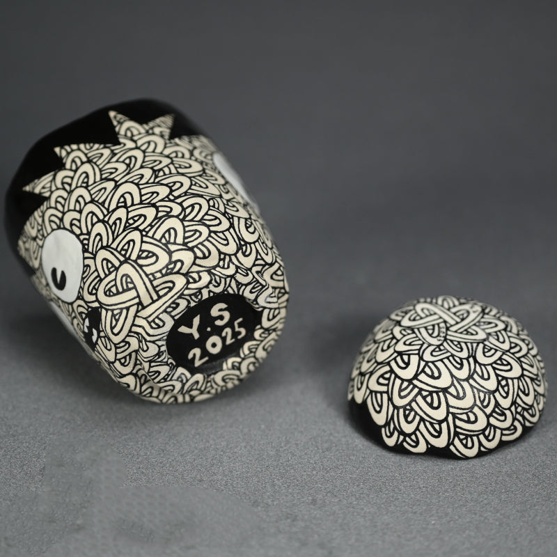 Ceramic Cup and Plate ー鈴木 優作 “湯呑み小僧&豆皿”