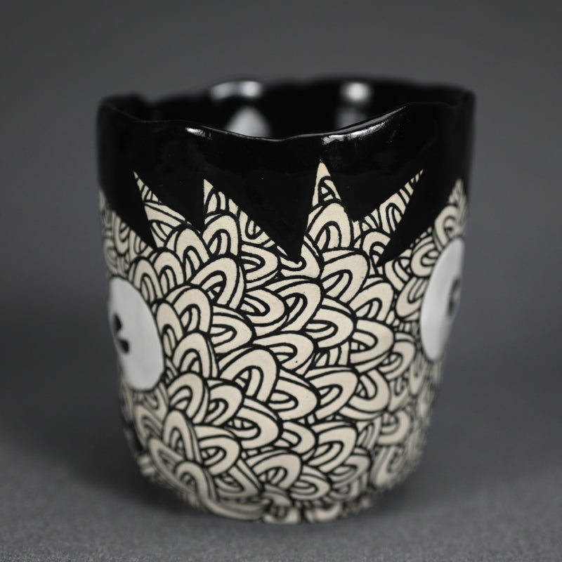 Ceramic Cup and Plate ー鈴木 優作 “湯呑み小僧&豆皿”
