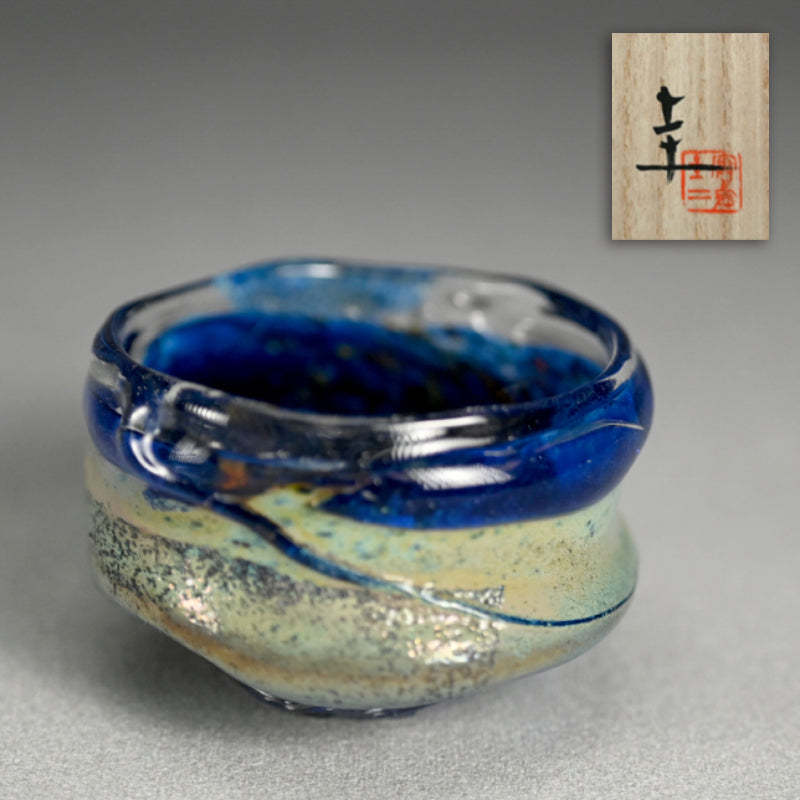 Glass Cup Guinomi ー奥島 圭二 "玻璃盃"