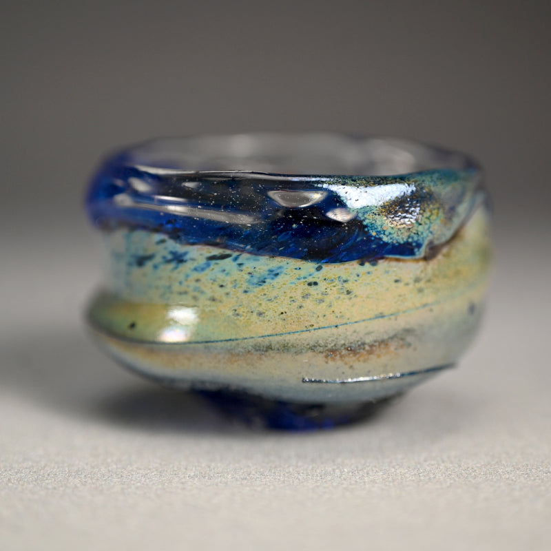 Glass Cup Guinomi ー奥島 圭二 "玻璃盃"