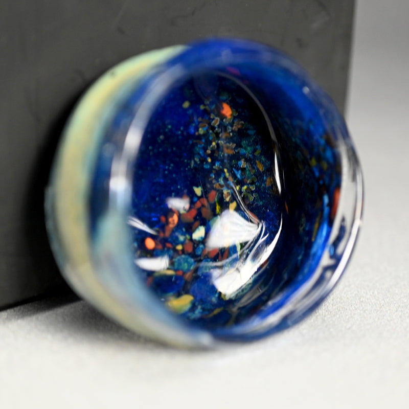 Glass Cup Guinomi ー奥島 圭二 "玻璃盃"