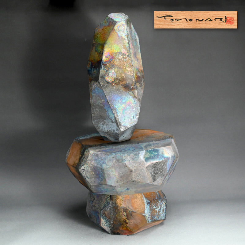 One of a Kind 3 piece Ceramic Sculpture ー橋本 知成 “Untitled”