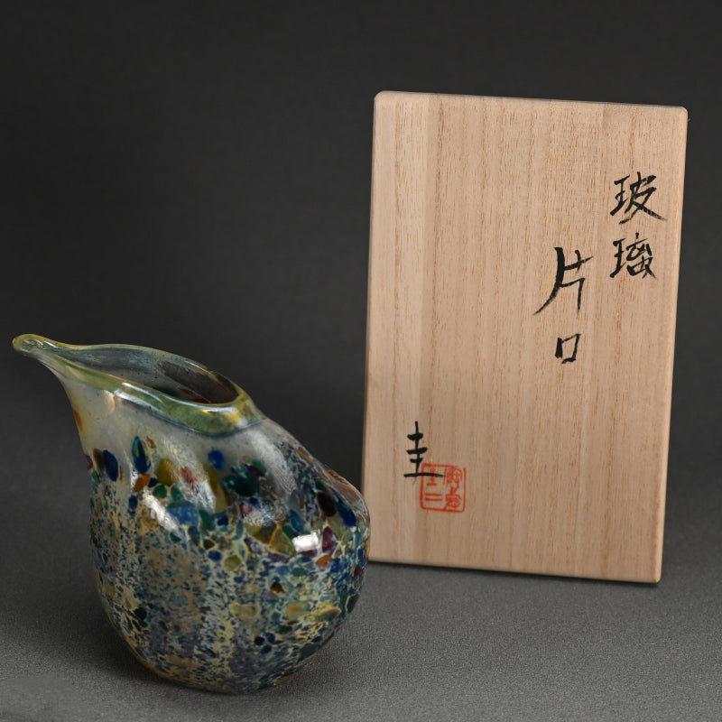 Glass Katakuchi ー奥島 圭二 “玻璃片口”