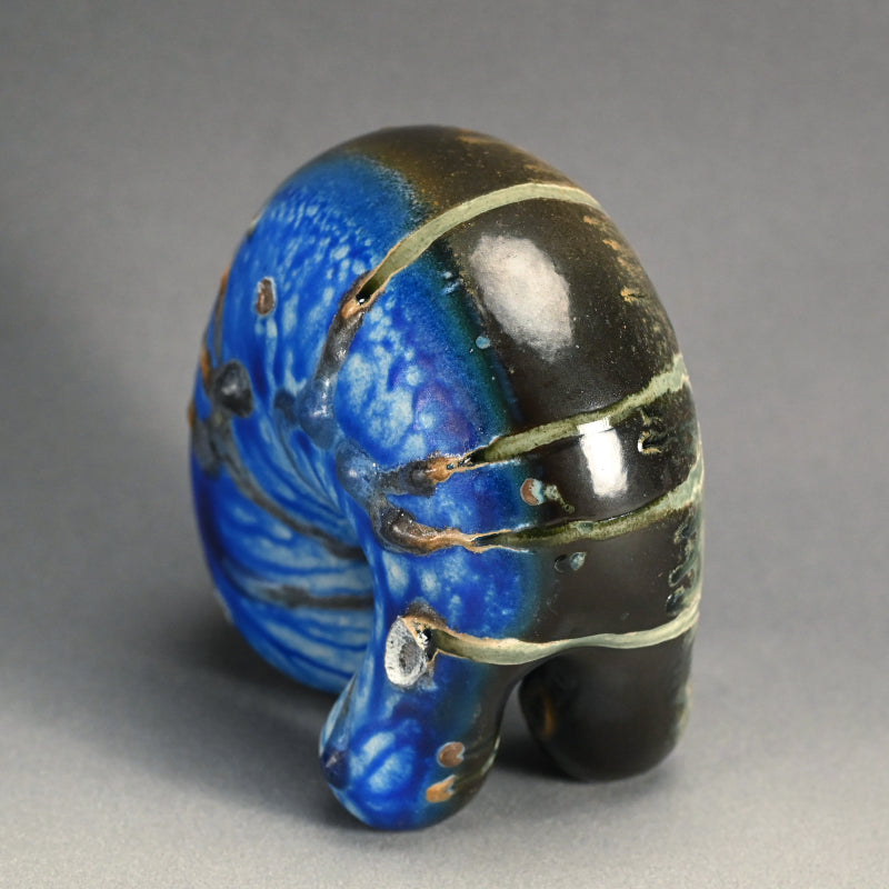 Ao-Bizen Ceramic Sculpture ー馬場 隆志 “Fetus”