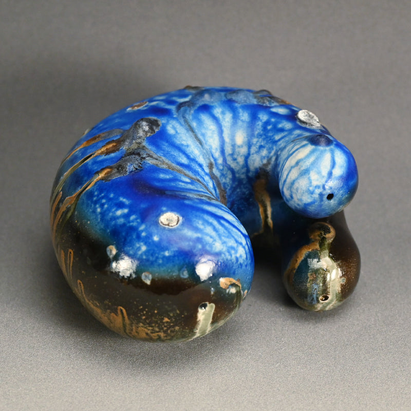 Ao-Bizen Ceramic Sculpture ー馬場 隆志 “Fetus”