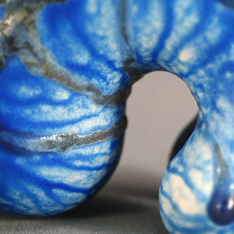 Ao-Bizen Ceramic Sculpture ー馬場 隆志 “Fetus”