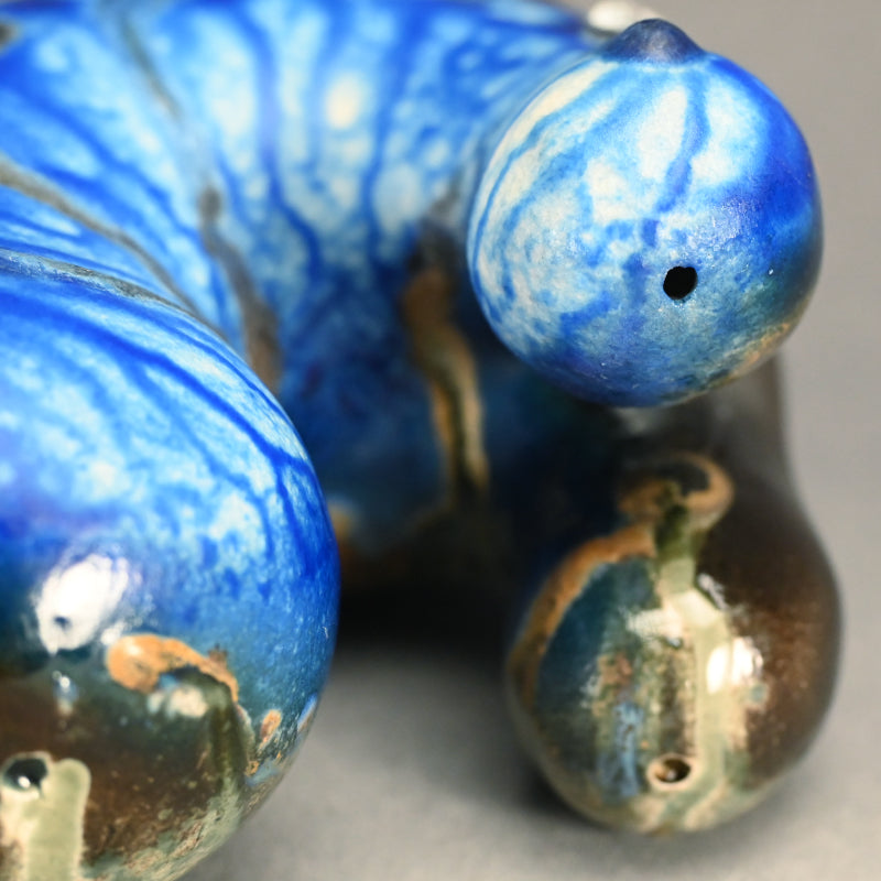 Ao-Bizen Ceramic Sculpture ー馬場 隆志 “Fetus”