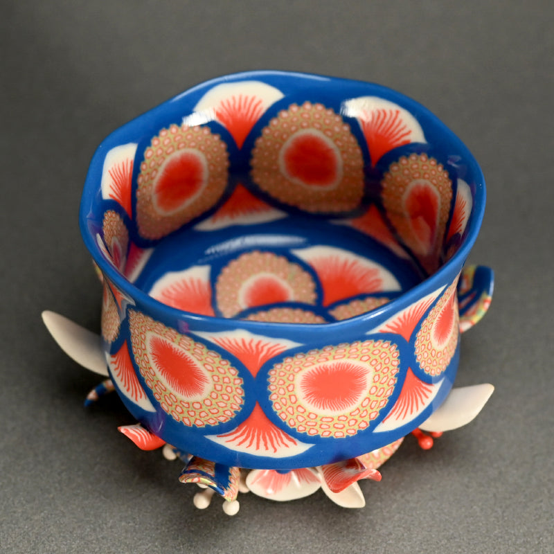 Garden of Colors Chawan Tea Bowl ー村田 彩 “満開茶碗”