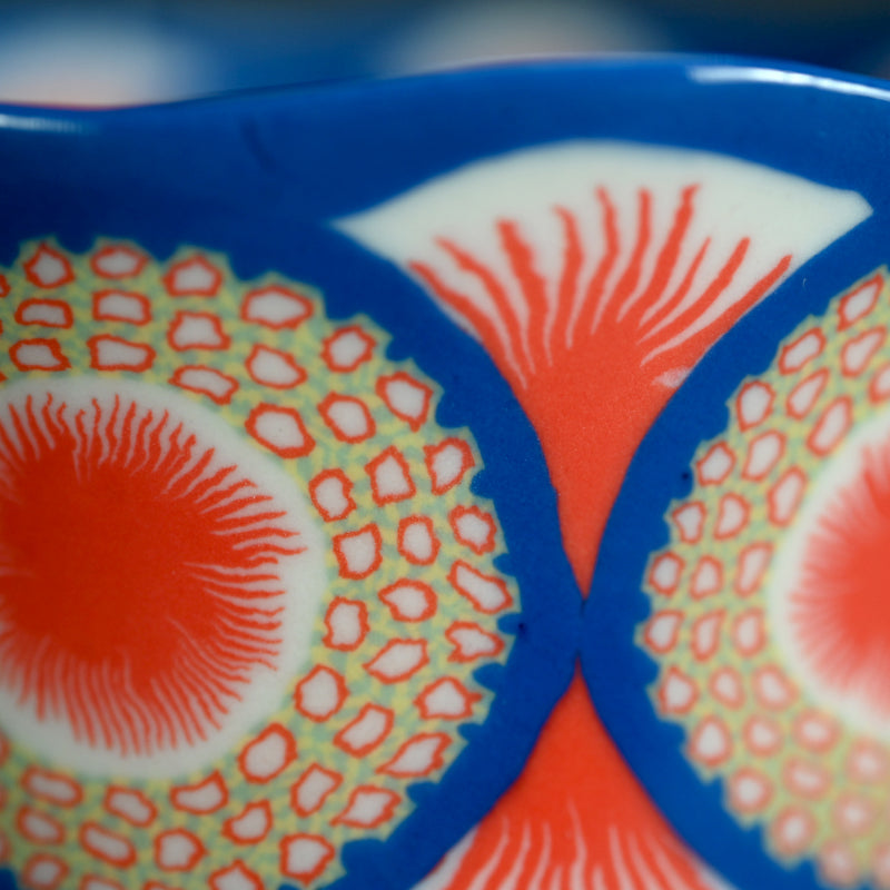 Garden of Colors Chawan Tea Bowl ー村田 彩 “満開茶碗”