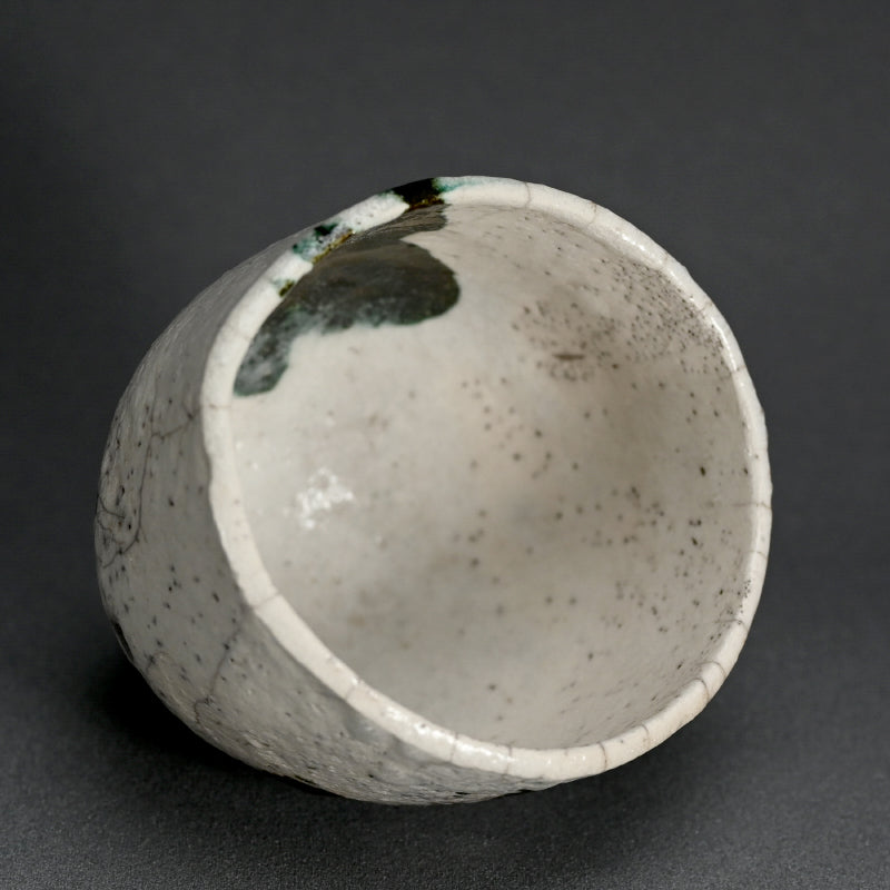 Shiro Raku Chawan Tea Bowl ー橋本 知成 "白楽茶碗"