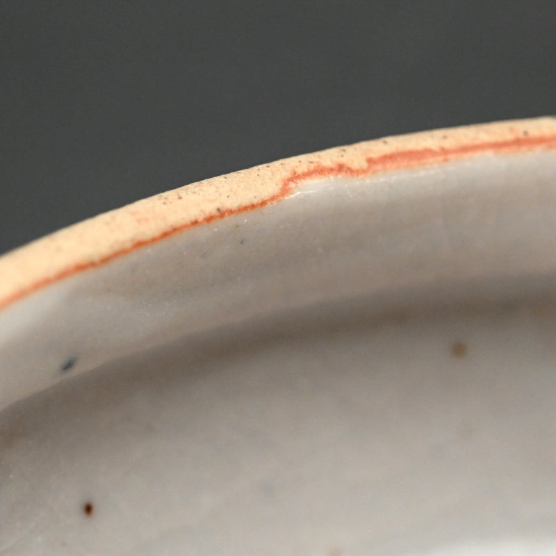 Swirling Contemporary Ceramic Box ー十四代 加藤 康景 "志野陶筥"