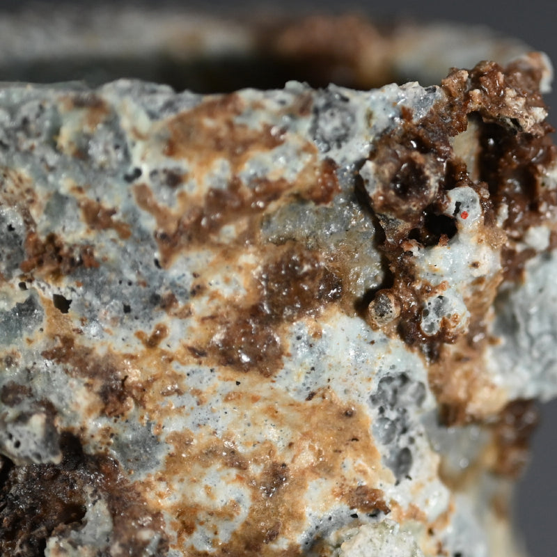 Radical Hai-Kaburi Ash-glazed Vase ー今井 理佳 "窯変 花生"