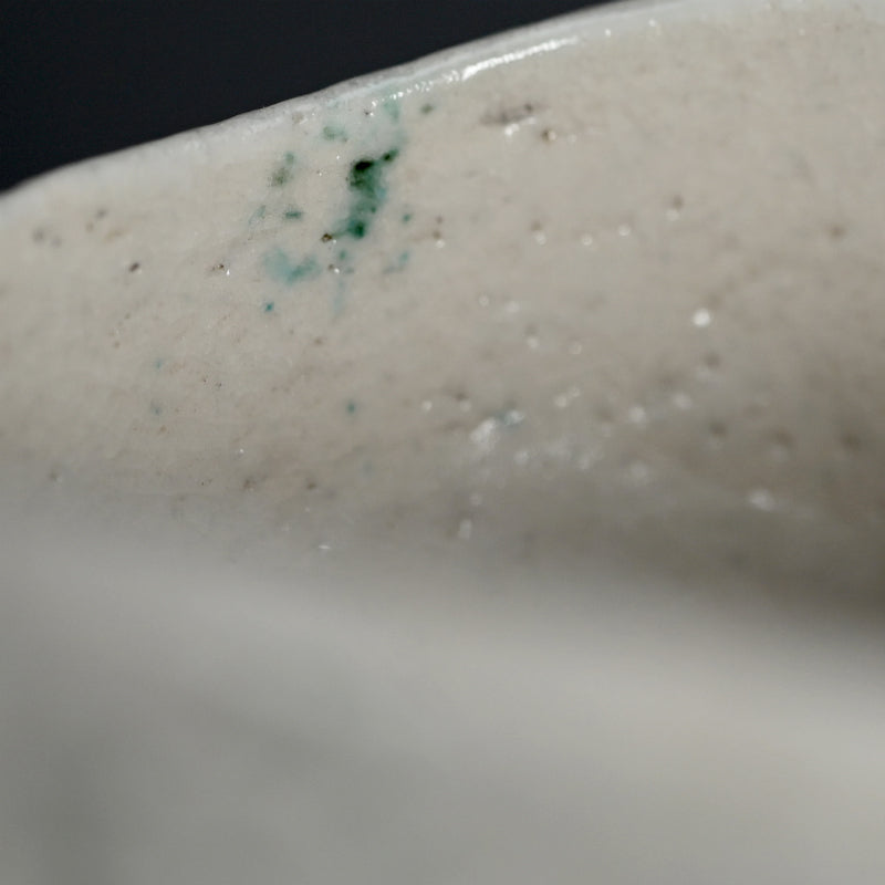 Shiro Raku Chawan Tea Bowl ー橋本 知成 "白楽茶碗"