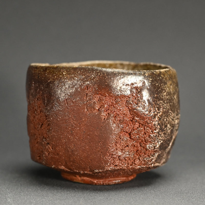 Natural Ash Glazed Ceramic Bowl ー柴田 正明 "自然釉 盌"