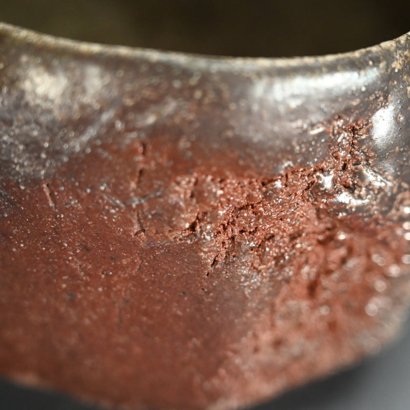 Natural Ash Glazed Ceramic Bowl ー柴田 正明 "自然釉 盌"