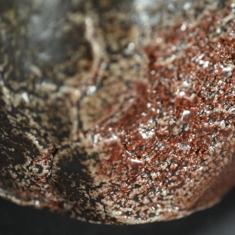 Natural Ash Glazed Ceramic Bowl ー柴田 正明 "自然釉 盌"
